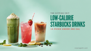 Low-Calorie Starbucks Drinks: 15 Picks Under 200 Cal