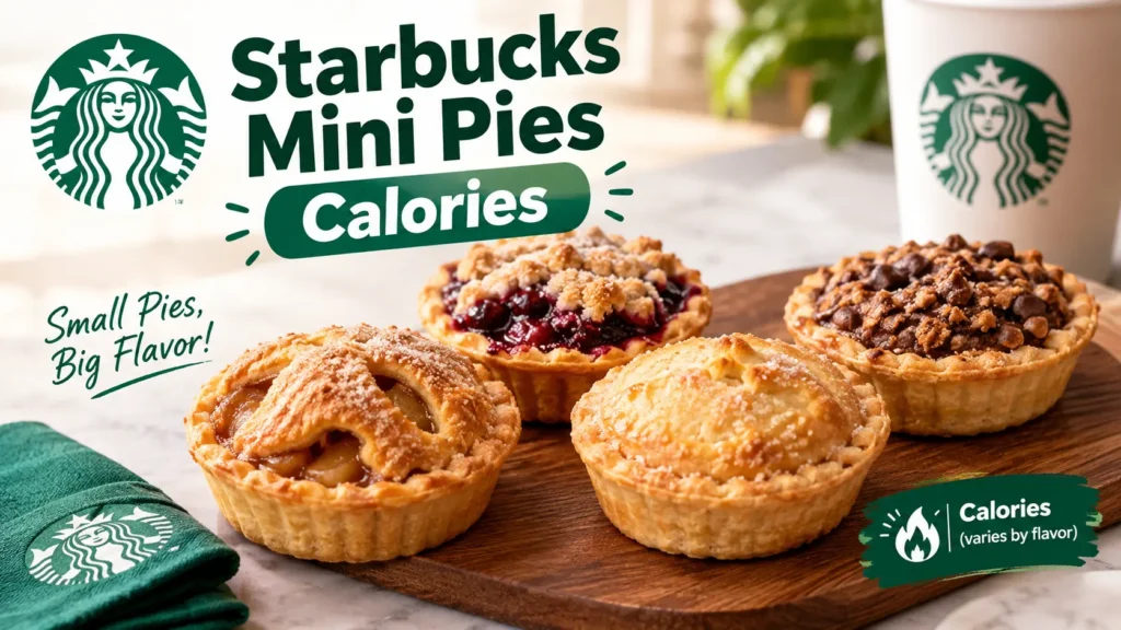 Starbucks Mini Pies 2026: Calories & Flavors Guide featuring assorted mini pies
